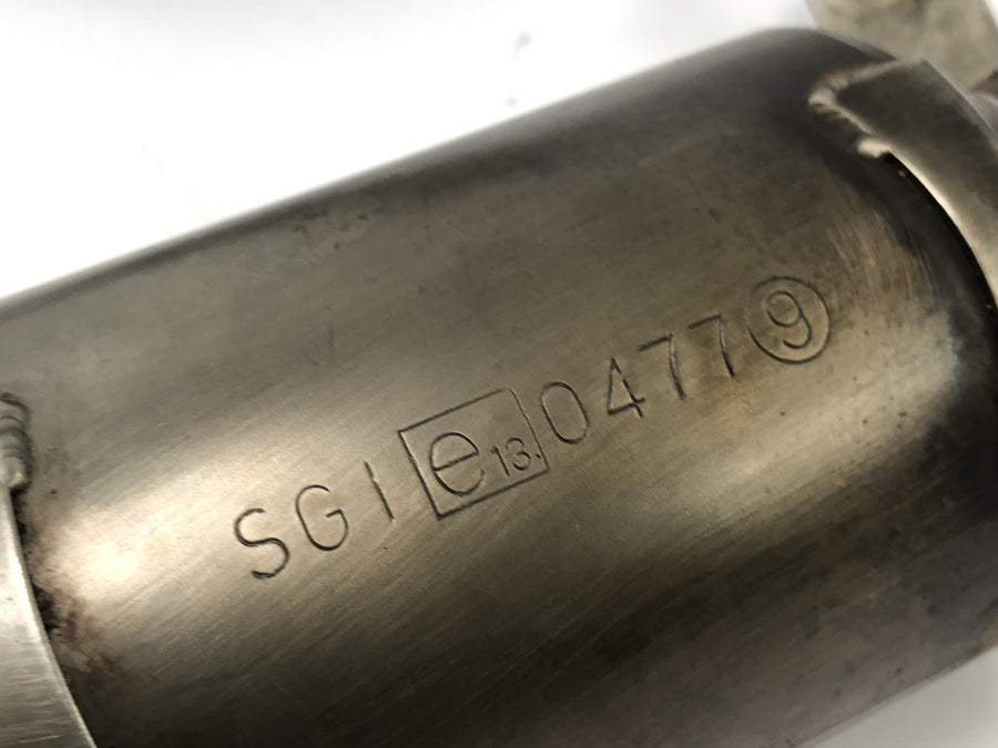 KTM Duke 690 A3 [2012] - Coletor de escapamento, silenciador dianteiro, conversor catalítico