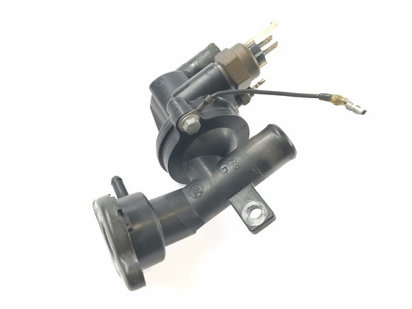 Yamaha XTZ 750 3LD [1989] - Thermostatgehäuse Kühlmittelverteiler Kühlwasserstutzen