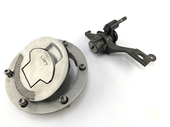 BMW R 1200 GS R12 K25 [2003] - Låssmed med immobilisator Gabel Bridge ovanför CDI Tank Lock Cockpit