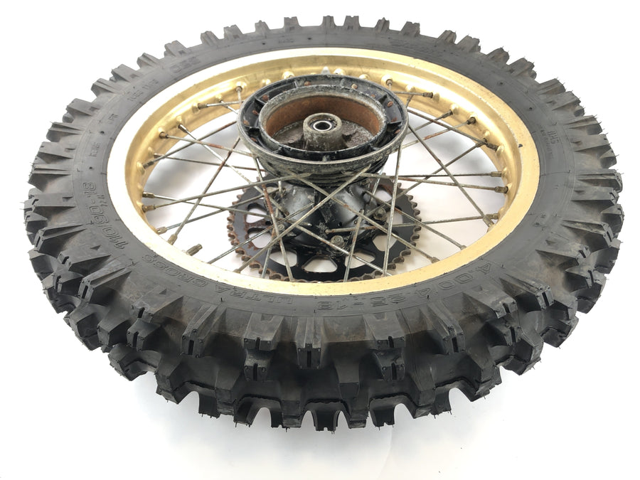 Kawasaki KX 250 [1982] - Hinterrad Rim -pinnat 2,15 x 18 "