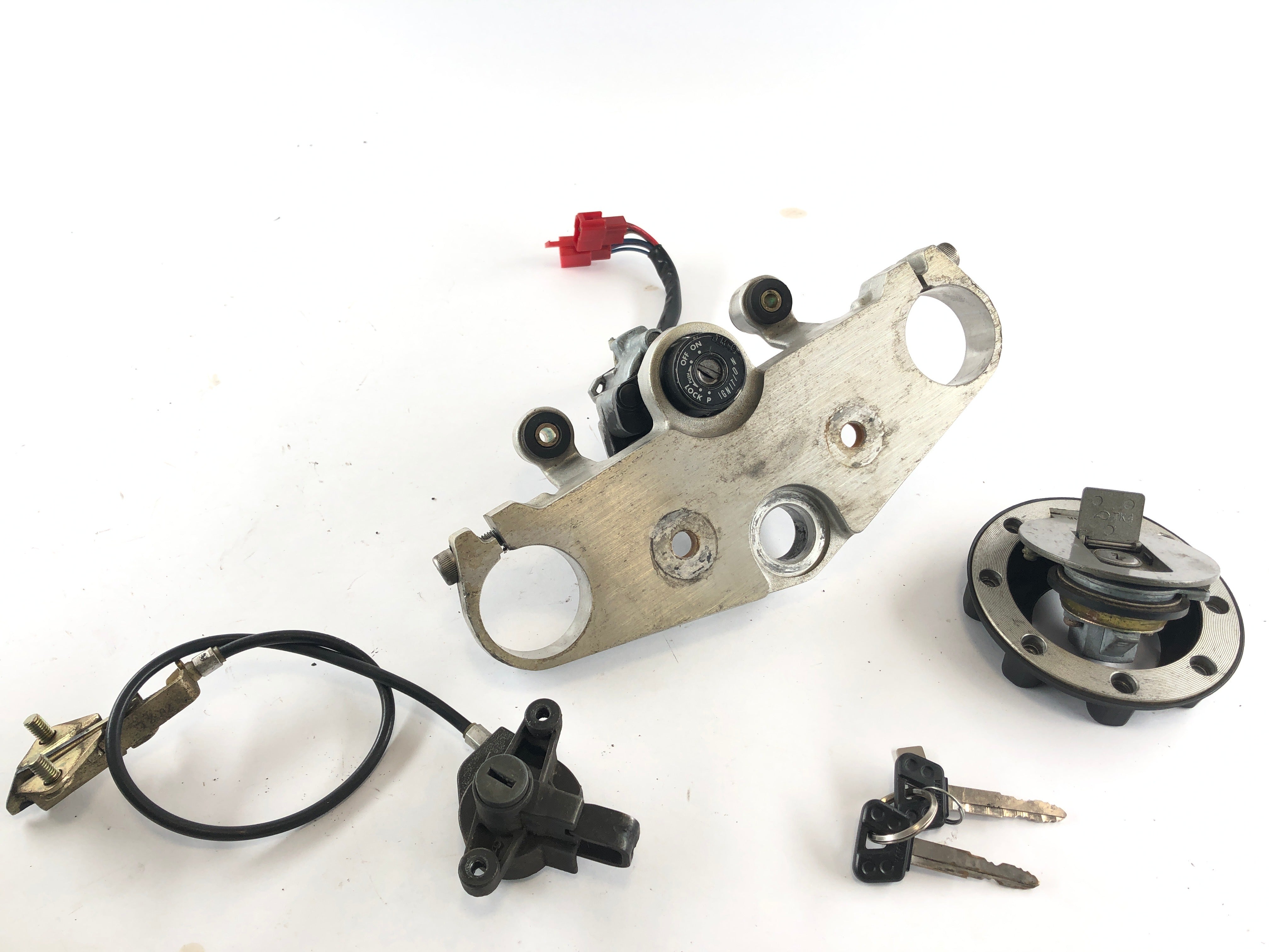 Yamaha XJR 1200 4PU [1995] - Lock set ignition lock tank lock