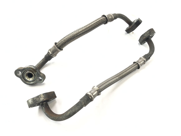 Triumph Daytona 955i T595N [2003] - Ölleitungen Stahlflex Motorleitung Set