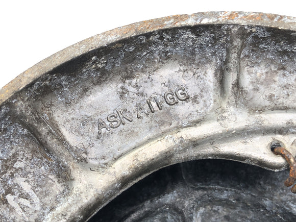 Kawasaki KX 250 [1982] - Jarrujarrun jarrujen rumpujarru takana