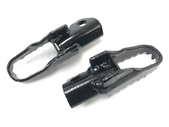 KAWASAKI KX 250 [1982] - reproche à la chaussée Resseaux de pied de pied à gauche et à droite