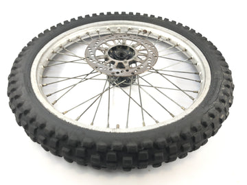 Yamaha TT 600 59x [1986] - Pneumatiky ráfku předním kola 1,60 x 21 "pneumatiky porézní