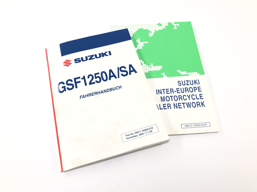 Suzuki GSF 1250 SA Bandit WVCH [2007] - Fahrerhandbuch Bedienungsanleitung Handbuch