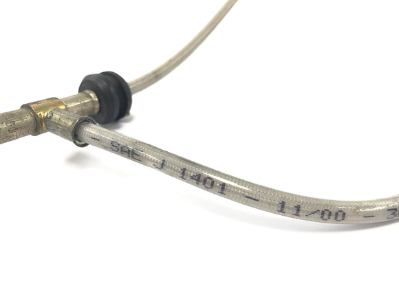 Aprilia RSV 1000 RP Mille [2001] - stalen gevlochten remleiding voorremslang