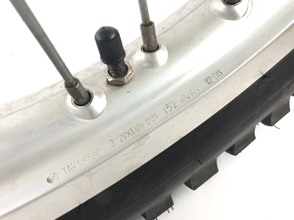 Yamaha TT 600 R DJ01 [1998] - обод переднего колеса спереди с тормозным диском