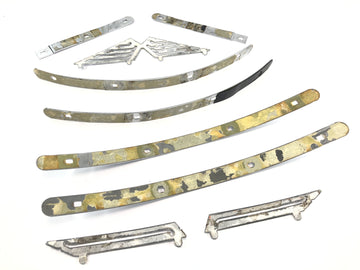 Suzuki Intruder VL 1500 AL [2000] - Windschild Zierleisten Chromzierleisten - 0