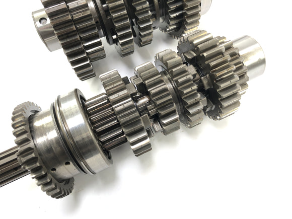 Kawasaki GPZ 1000 RX [1987] Los ejes de engranajes de la caja de cambios