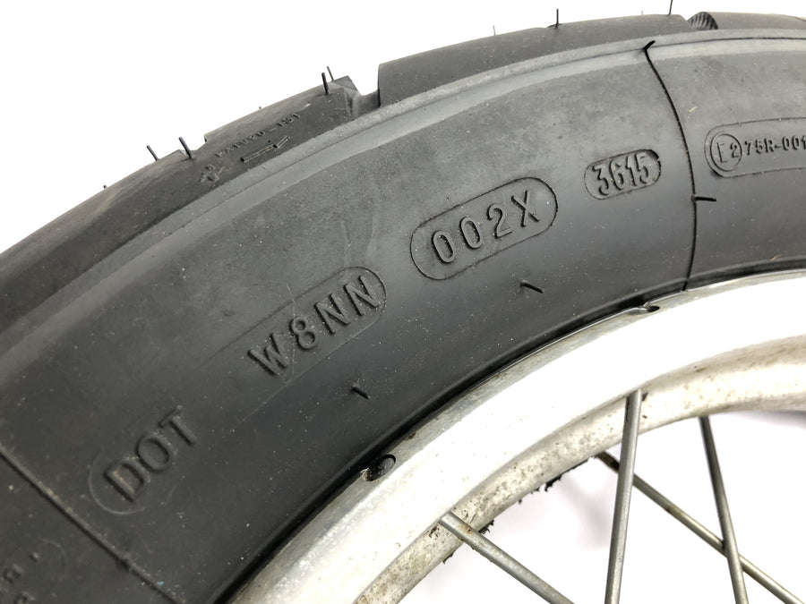 BMW R 100 GS 247E [1991] - bakhjulsfälg ekerhjul 2,50 x 17"