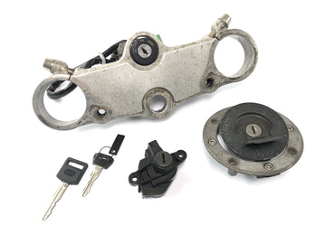 Suzuki GSX-R 1100 W GU75 C [1994] - Sada zámků můstek vidlice zámek horní části nádrže zámek sedla