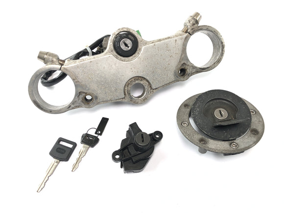 スズキ GSX-R 1100W GU75 C [1994] - ロックセット フォーク ブリッジ トップ タンク ロック シート ロック