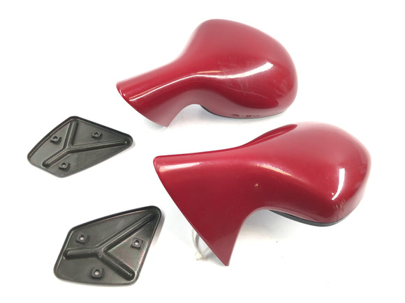 Yamaha GTS 1000 4FV [1997] - Spejl bakspejl venstre og højre rødt med beslag