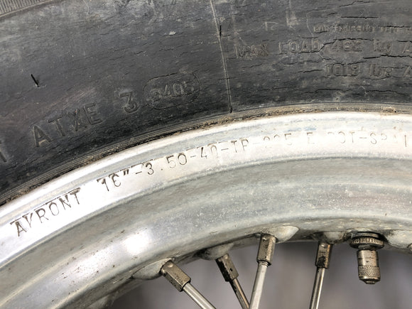 Триумф Thunderbird 900 T309RT [1996] - Хинтеррад Рад позади