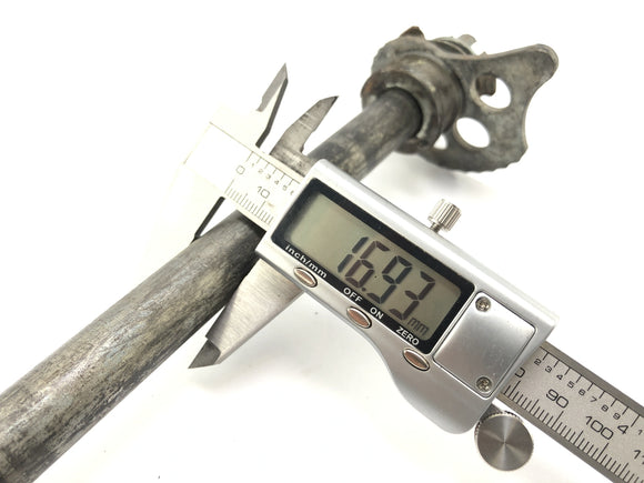 Yamaha XT 350 3YT / 55V [1990] - Assale posteriore con tenditore a catena