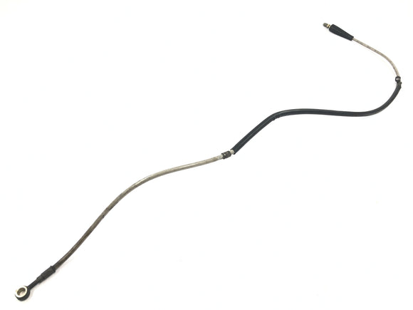 KTM 640 Adventure LC4 [2001] - Staalgevlochten remleiding aan de voorzijde