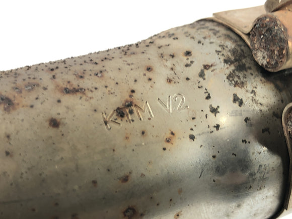 KTM 640 Adventure LC4 [2001] - Silenziatore anteriore