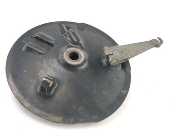 Yamaha XT 500 1U6 [1981] - тормозный барабан спереди без тормозных щек