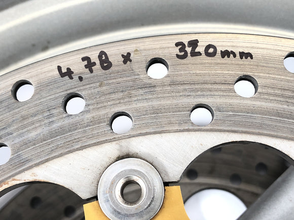 Moto Guzzi Norge 1200 [2006]  - 前面ホイールリム前面3.50x17 "ブレーキディスク付き