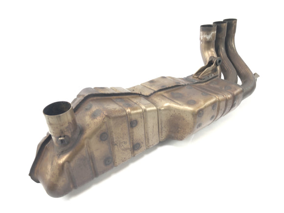 Aprilia RST 1000 Futura [2002] - Uitlaatuitlaatsysteem Geluidsabsorberen Verzamelt Collector Collector