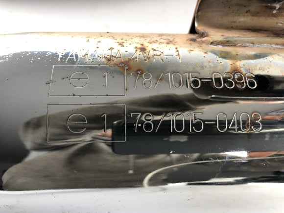 ヤマハXVS 650ドラッグスターVM02 [1998]  - 排気システムの最終サイレンサーオリジナル