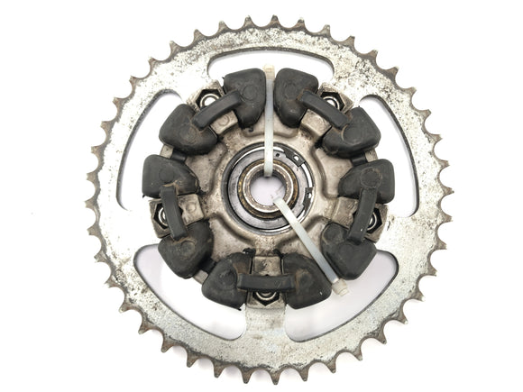 Cagiva Mito 125 EVO 8P [2000] - Kettenradaufnahme mit Kettenrad Ritzel und Ruckdämpfer