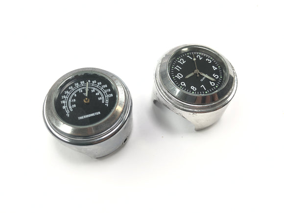 Suzuki Intruder VL 1500 AL [2000] - Lenkeruhr Thermometer Cockpit Uhr