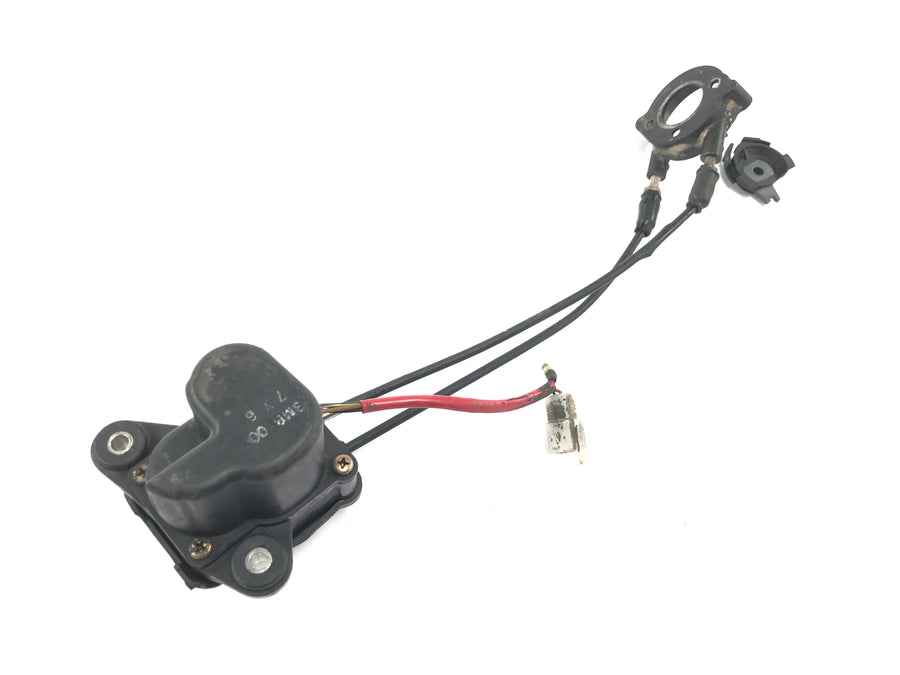 Sachs ZX 125 [1998] - Siłownik sterowania wydechem za pomocą cięgien Bowdena