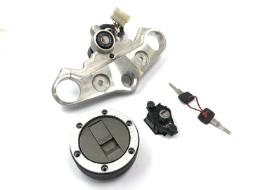 Triumph Speed ​​Triple T509 [1998] - Slotenset, contactslot, tankslot, bovenste vorkbrug