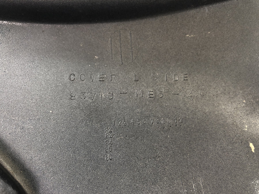 Honda CBX 650 E RC13 [1983] - Sidekledning på venstre side omslagsdeksel deksel