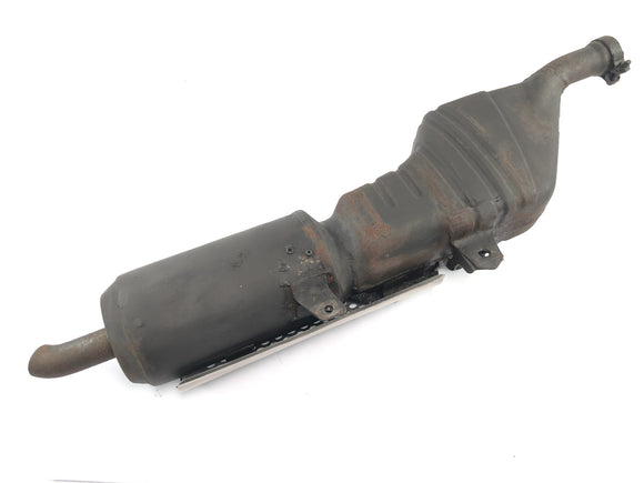 Yamaha XTZ 660 3YF [1992] - Tlumič výfuku s tepelným štítem