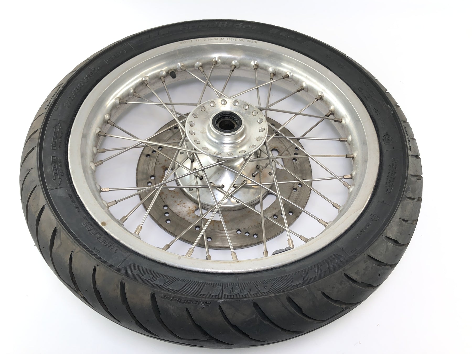 Triumph Thunderbird 900 T309RT [1996] - Front wheel with brake disc wheel rim front