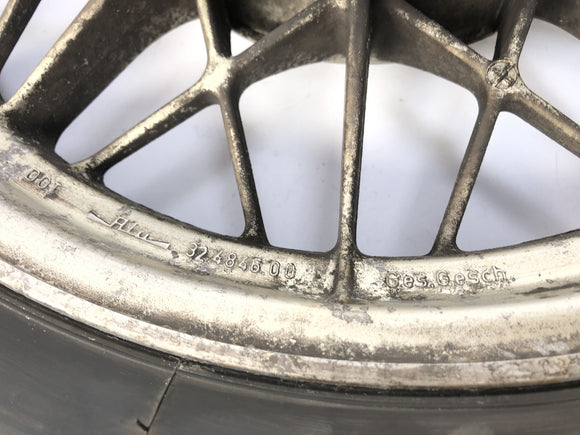 BMW R 100 RT 247 [1981] - Hintardard Rad Rim aan de achterkant met remschijf