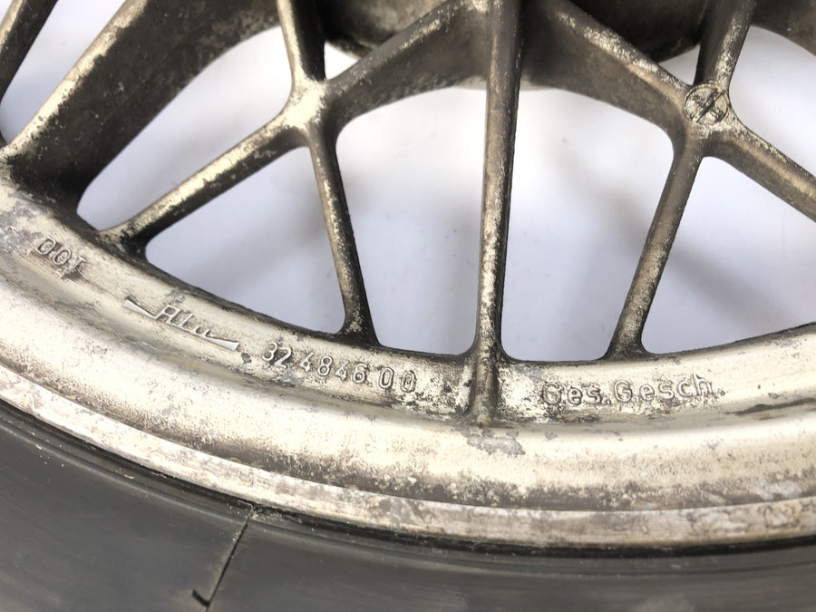 BMW R 100 RT 247 [1981] - Hintardard Rad Rim en la parte posterior con disco de freno