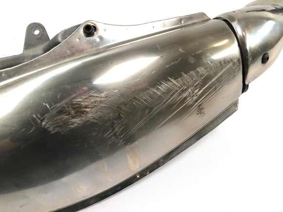 Cagiva Planet 125 [1998] - exhaust system rear silencer manifold muffler complete