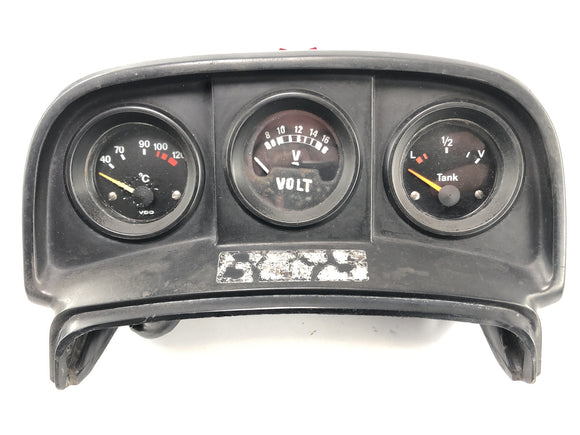 Honda GL 1000 Goldwing GL1 [1978] - Visor do instrumento da cabine, display de temperatura do medidor de combustível