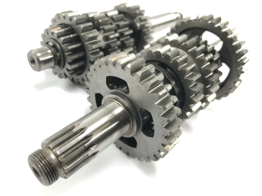 Sachs ZX 125 [1998] - Vaihteiston akselin käsivaihteiston akselit