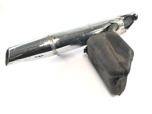 Suzuki Intruder VL 1500 AL [2000] - Auspuff Schalldämpfer Endschalldämpfer Chrom Zylinder vorne