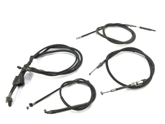 YAMAHA XT 500 1U6 [1981] - Bowden kabelsætgasstog dekompressionstog kobling Kabelbremsetogfront