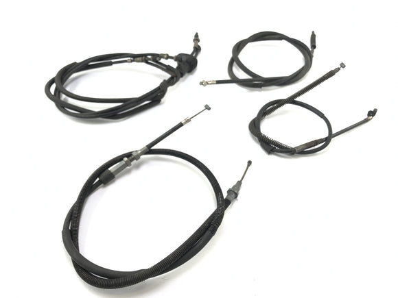 YAMAHA XT 500 1U6 [1981] - Bowden kabelsætgasstog dekompressionstog kobling Kabelbremsetogfront