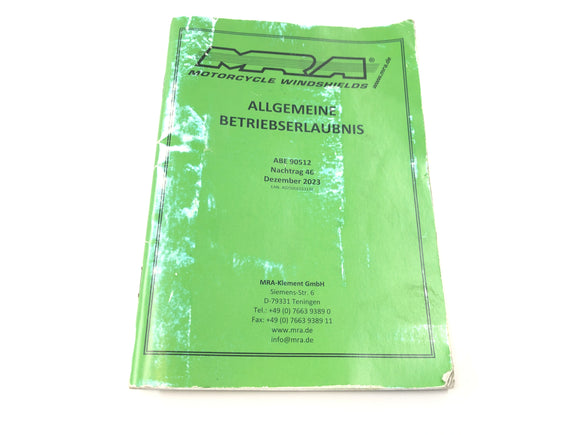 Aprilia RSV 1000 RP Mille [2001] - Frontrute med ABE