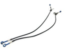 Yamaha YZF 750 R 4HN [1995] - Bremsleitung Stahlflex Doppelleitung Bremsschlauch vorne-1
