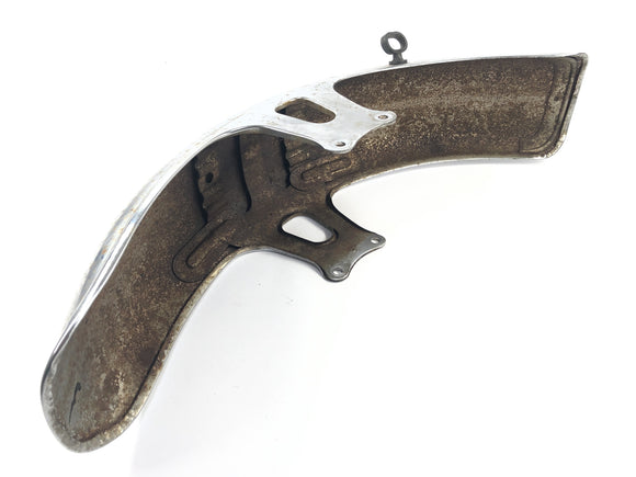 Yamaha XS 650 SE 3L1 [1979] - protective sheet at the front of Frontfender