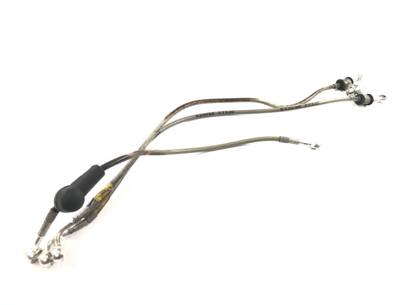 Yamaha XTZ 750 3LD [1989] - Bremsleitung Stahlflex Leitungsset vorne Doppelbremse
