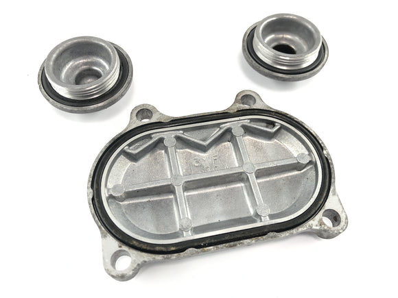 Yamaha XTZ 660 3YF [1992] - Zestaw pokryw zaworów, zaślepka silnika