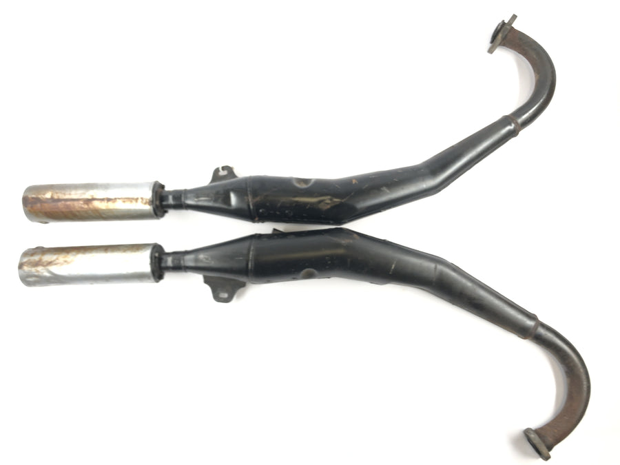 Yamaha RZ 250 R 29L [RD 250 YPVS] - Auspuff Schalldämpfer Set Paar