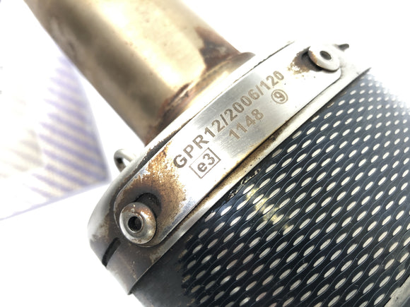 Yamaha YZF R1 RN09 [2003] - Silenciador definido por escape G.P.R.