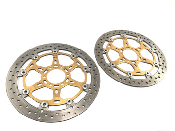 Aprilia RSV 1000 R [2004] - Bremsscheibe Bremsscheiben Satz vorne schwimmend gelocht 320 x 4.4 mm