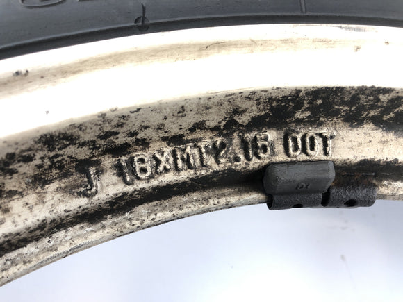 Yamaha RZ 250 R 29L [大约。 250 ypvs]  - 前轮轮辋前轮边缘2.15 x 18“带制动盘